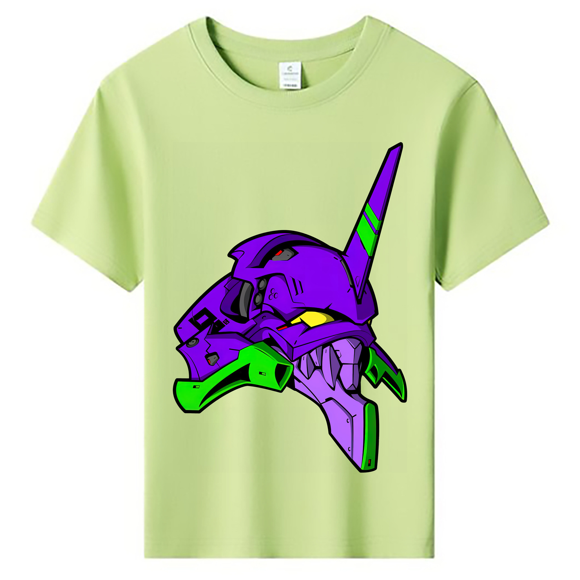 （画像用） EVA 新世紀エヴァンゲリオン 綿100％キッズTシャツ（フロントプリント）
